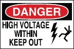 電氣危險標示牌 (2)