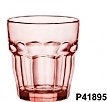 平底杯-義大利Rock Bar強化彩色杯-P41895強化杯(桃紅色) 270cc