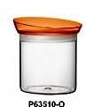P63510-O義大利Soffio蘇菲歐可疊儲罐650ml(橘色)