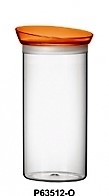 P63512-O義大利Soffio蘇菲歐可疊儲罐1450ml(橘色)