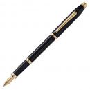 CROSS 新世紀系列 黑琺瑯金夾 鋼筆