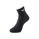 飛躍體育|勝利羽球襪中筒襪 C-5049 黑/白2色 止滑 透氣 排汗