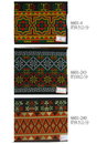 電腦刺繡織帶。民俗風十字繡款（6601-O）