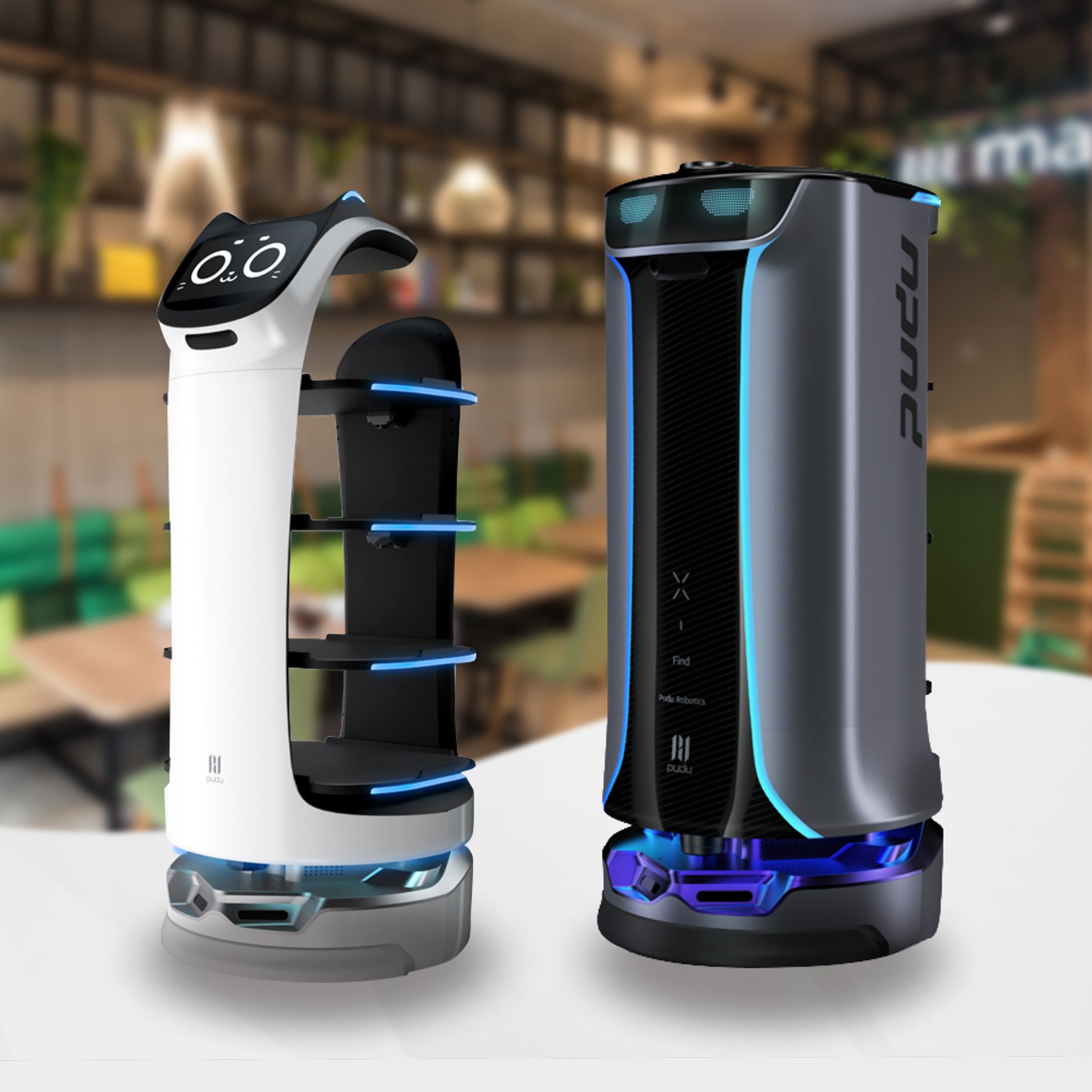 智能送餐機器人來了~迎賓帶位 多模式互動、無接觸配送，防疫期間好選擇