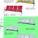 公共座椅課桌椅合椅系列P052