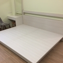 白岑木訂製手工床頭櫃含上掀床組
