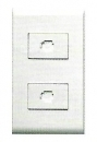 METRO   大都會系列
APOLLO 陽光系列
電話雙插座
型號：M6-4200 (6極4芯)