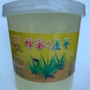 屏東聖鴻檸檬原汁批發-蜂蜜蘆薈(3.2kg/瓶)