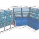 四層式三系統水產缸
