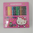 Kitty盒裝24色原木色筆 