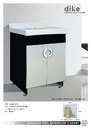 不鏽鋼洗衣槽置物櫃CA03-2375