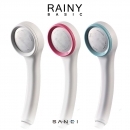 【SANEI】RAINY BASIC/可拆式面板/細緻出水增壓蓮蓬頭/省水40%
