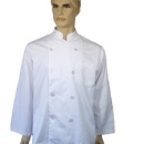 A103廚師服-中山領雙排釦長袖