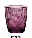 平底杯-義大利系列-P32258鑽石大水杯(紫)390cc