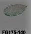 Naturar經典窯燒玻璃-FG175-140柳葉盤14CM