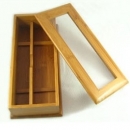 J54竹製炭化竹筷盒