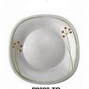 義大利--TrendyOrange蛋白晶石強化玻璃-P9888-TO甜點盤徑20cm