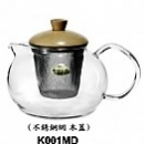 奇高耐熱花茶壺-K001MD安心木蓋壺