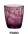 平底杯-義大利系列-P35023鑽石水杯(紫)305cc
