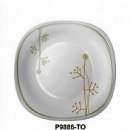 義大利--TrendyOrange蛋白晶石強化玻璃-P9886-TO主餐盤徑27cm