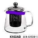 奇高耐熱花茶壺-K102日式柳葉壺480cc的壺蓋