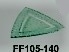 Naturar經典窯燒玻璃-FF105-140三角碟 14CM