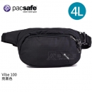 PacSafe 澳洲 Vibe 100 Hip Pack 防盜腰包防割防搶 烏龜包 亮黑 60141130 綠野山房