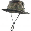Trekmates SV 防蚊寬邊求生帽 Survival Hat遮陽帽 防曬漁夫帽 綠迷彩 TM-003749