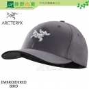 綠野山房》Arcteryx 始祖鳥 加拿大 男 Embroidered Bird 棒球帽 LOGO刺繡 蒼鷺灰 7978
