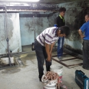 臺南 藥廠地下室排水鑽孔