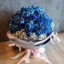 A020-藍玫瑰花束