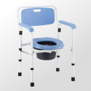 鐵製硬墊收合便器椅