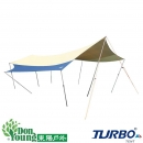 【Turbo Tent】UFO天幕 580x580cm 乾隆黃
