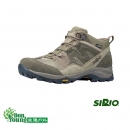 【日本SIRIO】男款  PF156 Gore-Tex中筒寬楦登山健行鞋  棕色
