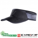 【COMPRESSPORT瑞士】黑系列  超輕量蛛網中空帽 跑步 運動 透氣 快乾型號:6300