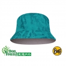 【西班牙BUFF】UPF值50+防曬 可收納雙面漁夫帽-灰綠松石 BF125342-937
