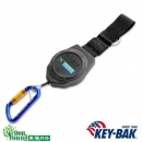 【美國KEY-BAK】Toolmate 伸縮掛繩(5 lb負重) 鋁合金自動鎖定扣環0KB6-0A32.