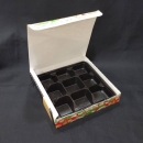 日式紙餐盒70-70 (公版圖)+九格黑內襯