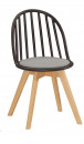 1077-3 伊蒂絲造型椅(黑)(布)(實木)