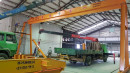 2.8噸龍門型吊車安裝工程4