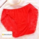 女性低腰蕾絲褲 莫代爾纖維 台灣製造 No.251
