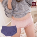 女性低腰蕾絲褲 柔軟舒適材質 台灣製造 No.5677