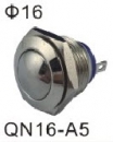 METAL PUSH SWITCH W&LED 金屬帶LED按鍵開關  QN16-A5