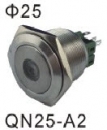 METAL PUSH SWITCH W&LED 金屬帶LED按鍵開關  QN25-A2