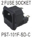 AC PLUG,SOCKET AC插頭插座 PST-101F-SD-C