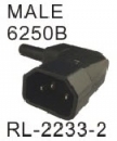 AC PLUG,SOCKET AC插頭插座 RL-2233-2