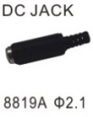 DC PLUG,JACK DC插頭,插座 8819A