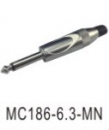 AUDIO PLUG 音響插頭 MC186-6.3-MN