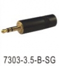 AUDIO PLUG 音響插頭 7303-3.5-B-SG