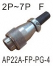 MIC CONNECTOR CB插頭,插座 AP22A-FP-PG-4